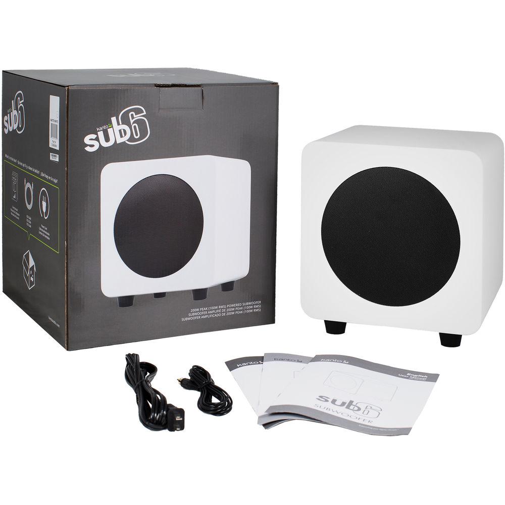 Kanto Living sub6 100W 6" Active Subwoofer