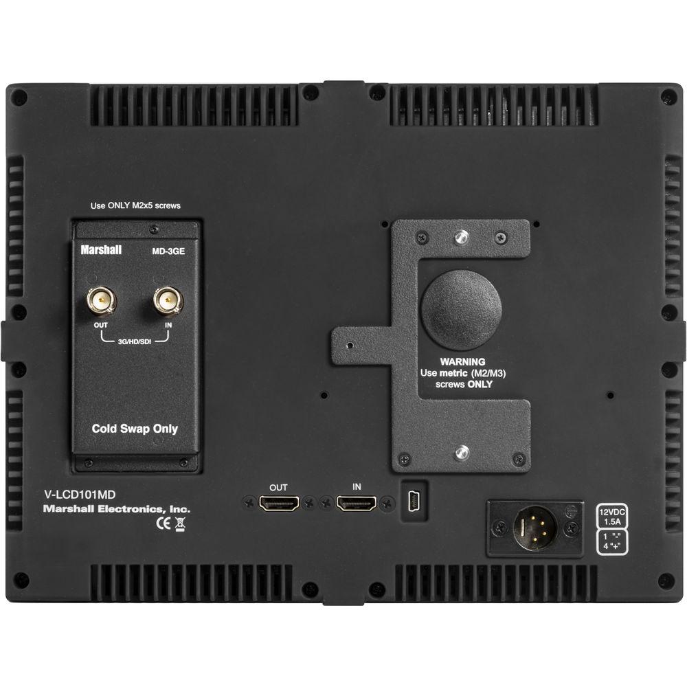 Marshall Electronics V-LCD101MD 10" Full HD Producers Monitor with 3G-SDI Module