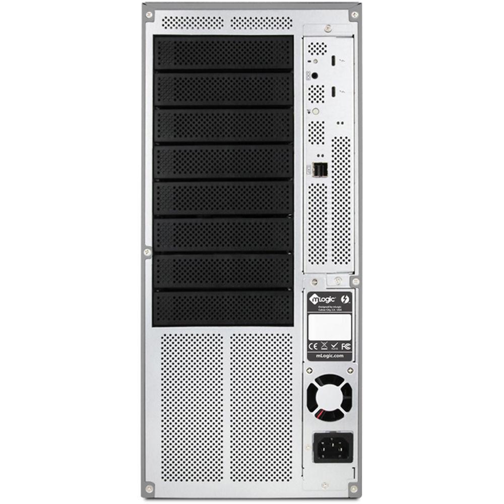 mLogic mSpeed 8 64TB 8-Bay Thunderbolt 3 RAID Array