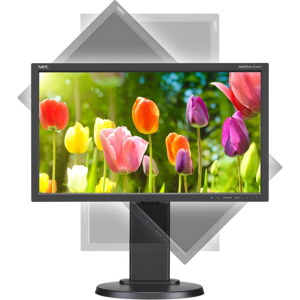 NEC E203W-BK 20" 16:9 LCD Monitor