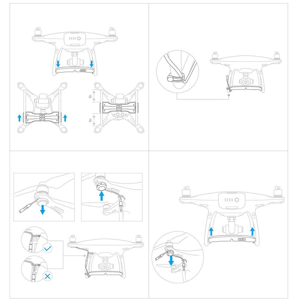 PGYTECH Air-Dropping System for Phantom 4 Series