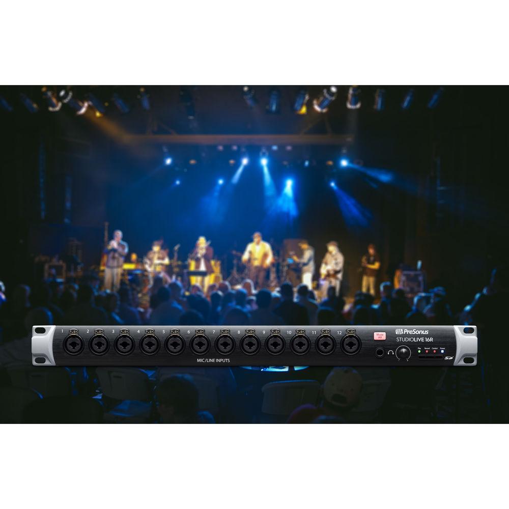 PreSonus StudioLive 16R - 18-Input, 16-Channel Series III Stage Box and Rack Mixer