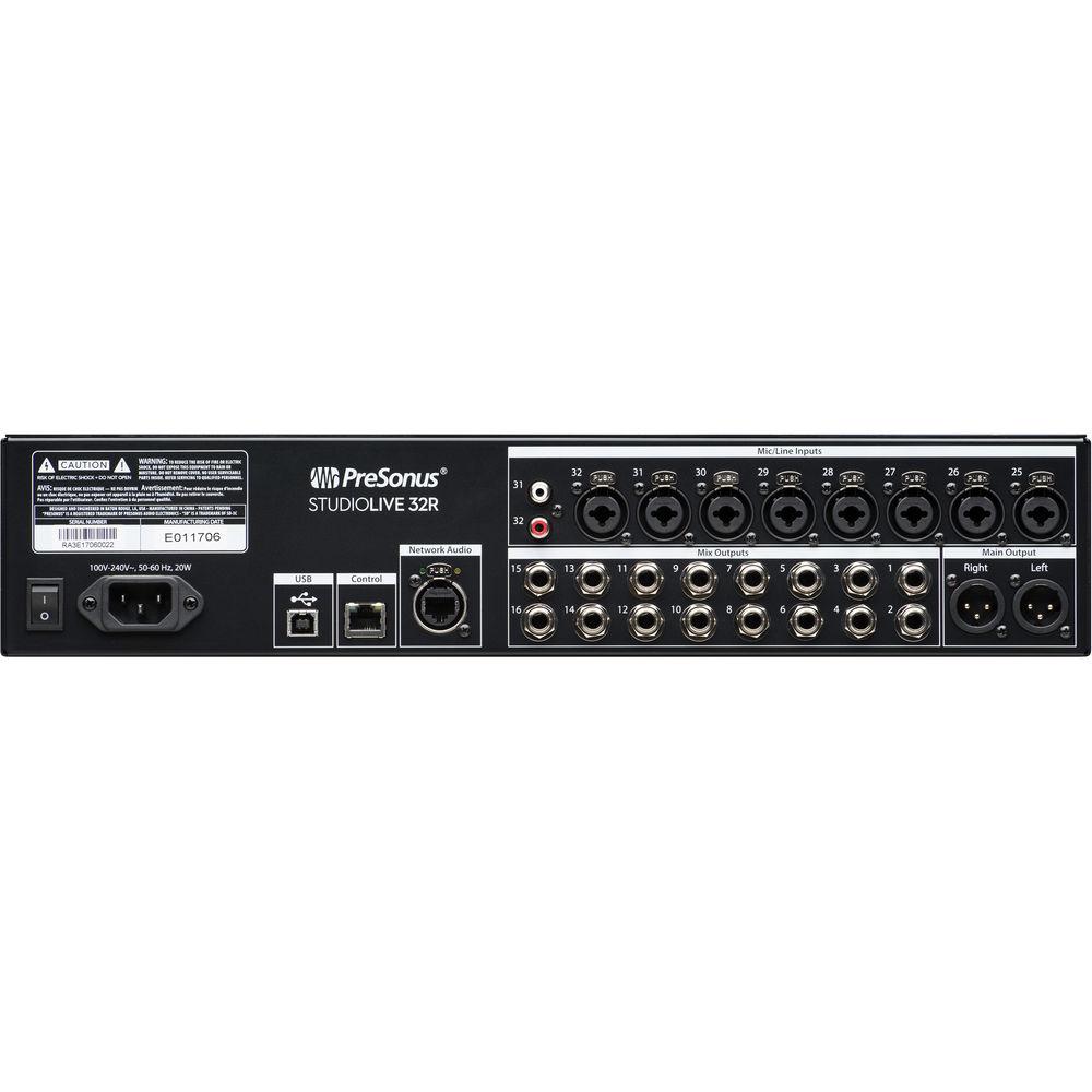 PreSonus StudioLive 32R - 34-Input, 32-Channel Series III Stage Box & Rack Mixer