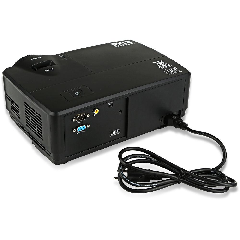 Pyle Pro PRJLEDLP205 3000-Lumen XGA DLP Projector