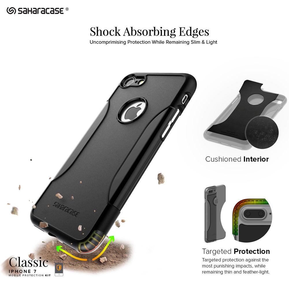 Sahara Case Classic Protective Kit for iPhone 7 and 8