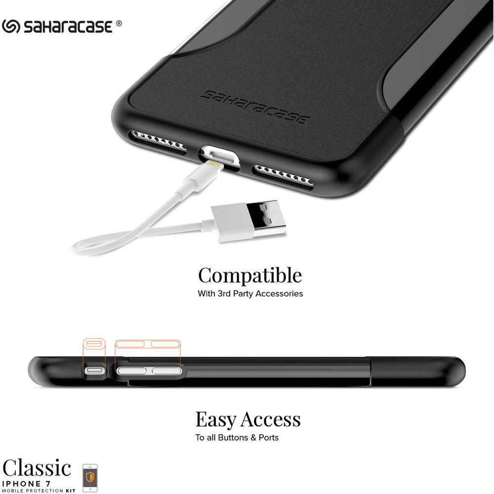 Sahara Case Classic Protective Kit for iPhone 7 and 8