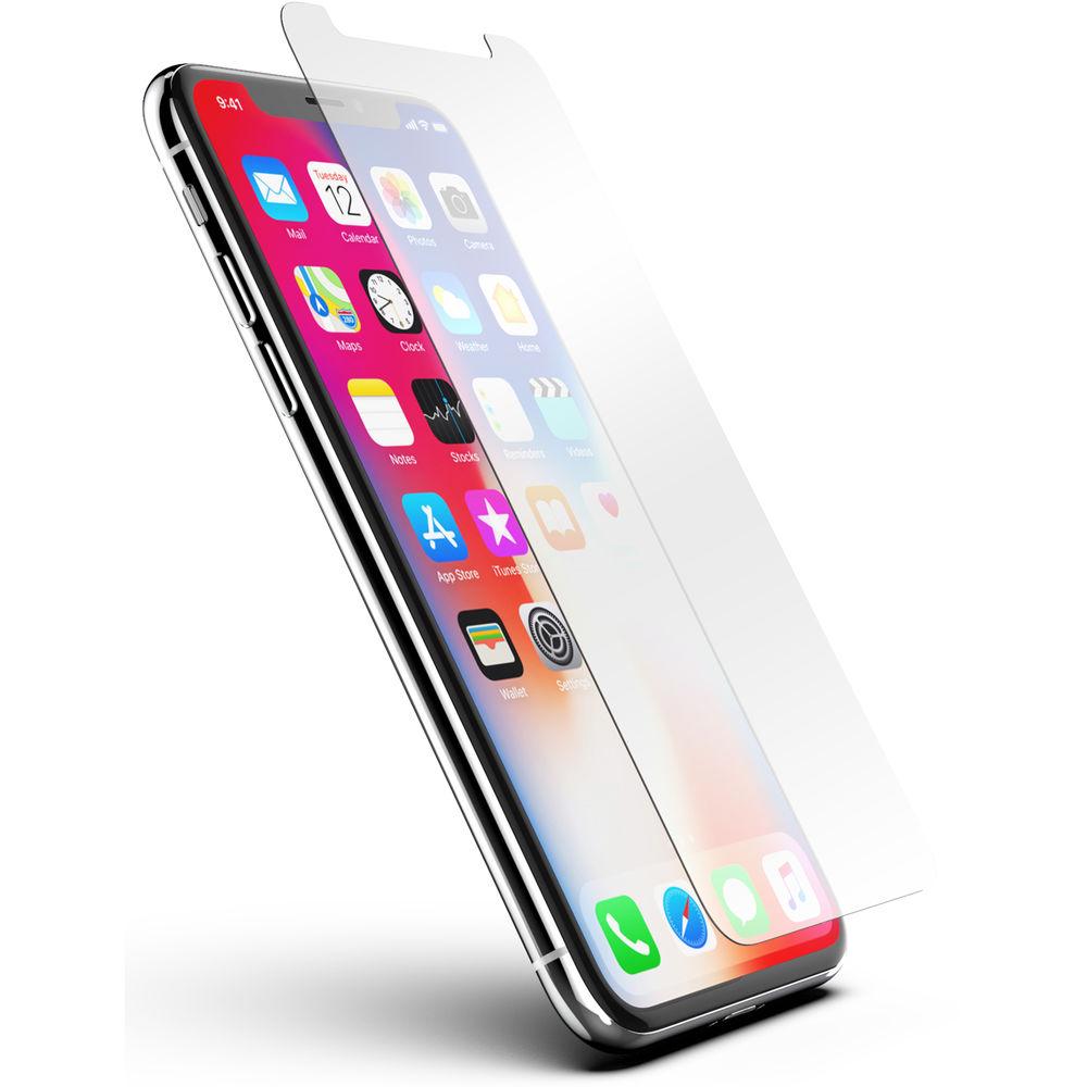 Sahara Case ZeroDamage Tempered Glass Screen Protector for iPhone X XS