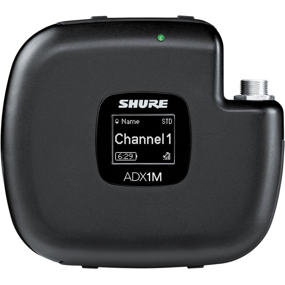Shure ADX1M Axient Digital ADX Series Micro Wireless Bodypack Transmitter