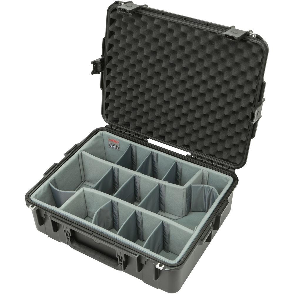 SKB iSeries 2217-8 Case with Think Tank Photo Dividers & Lid Foam