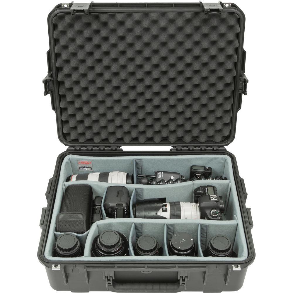 SKB iSeries 2217-8 Case with Think Tank Photo Dividers & Lid Foam