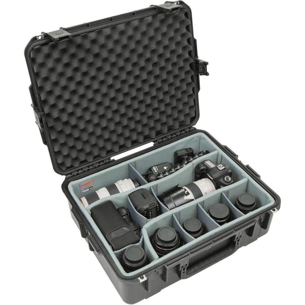 SKB iSeries 2217-8 Case with Think Tank Photo Dividers & Lid Foam