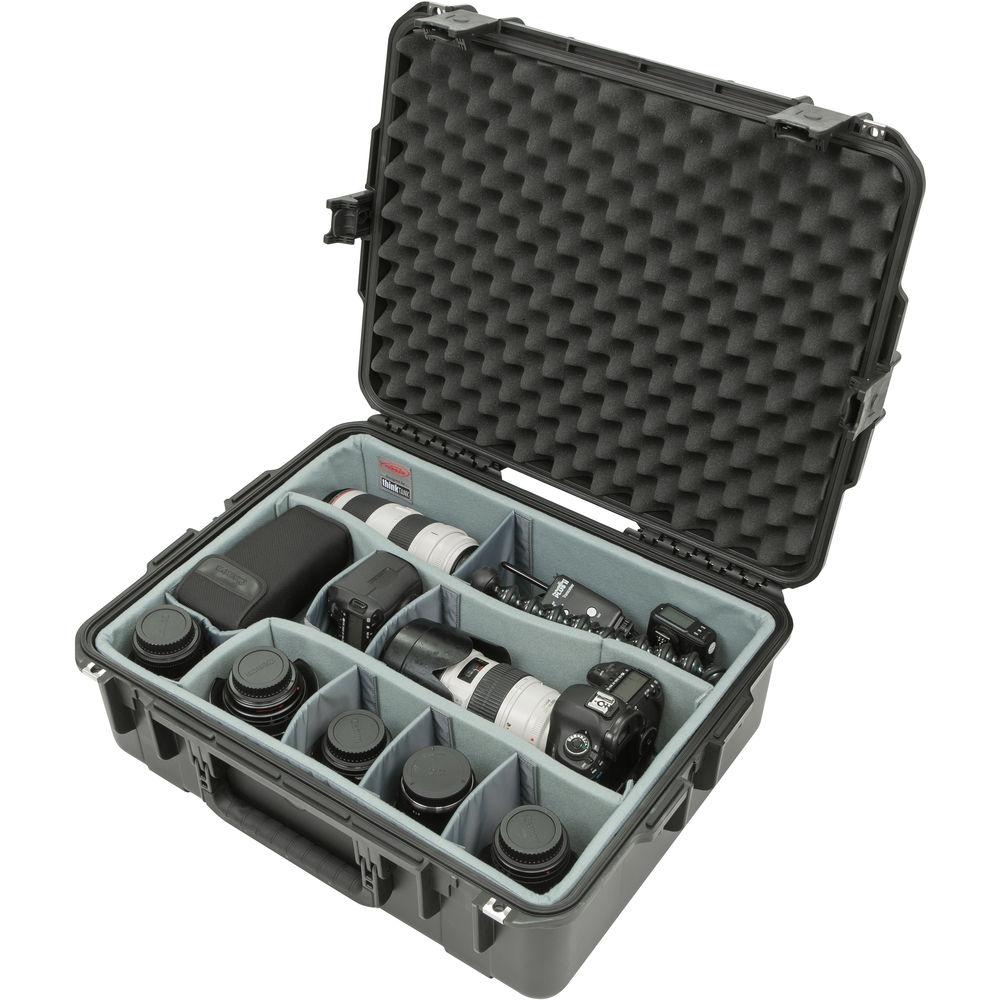 SKB iSeries 2217-8 Case with Think Tank Photo Dividers & Lid Foam