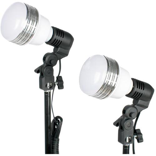 Smith-Victor KT750LED 2-Light Umbrella Kit