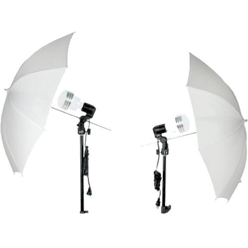 Smith-Victor KT750LED 2-Light Umbrella Kit