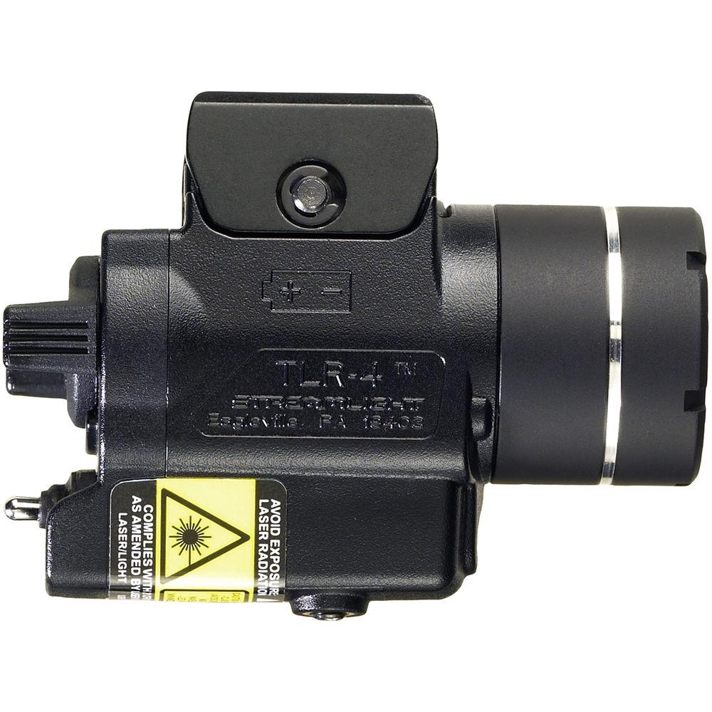 Streamlight TLR-4 Compact Rail-Mounted Tactical Light with Red Laser for H&K USP Compact