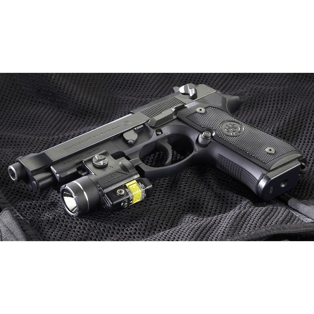 Streamlight TLR-4 Compact Rail-Mounted Tactical Light with Red Laser for H&K USP Compact