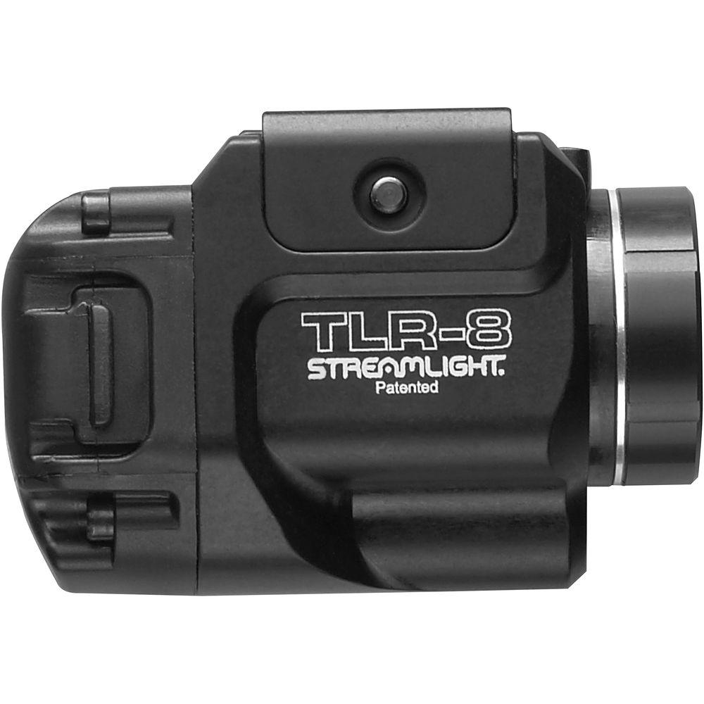 Streamlight TLR-8 Low-Profile, Rail-Mounted Tactical Light with Red Aiming Laser