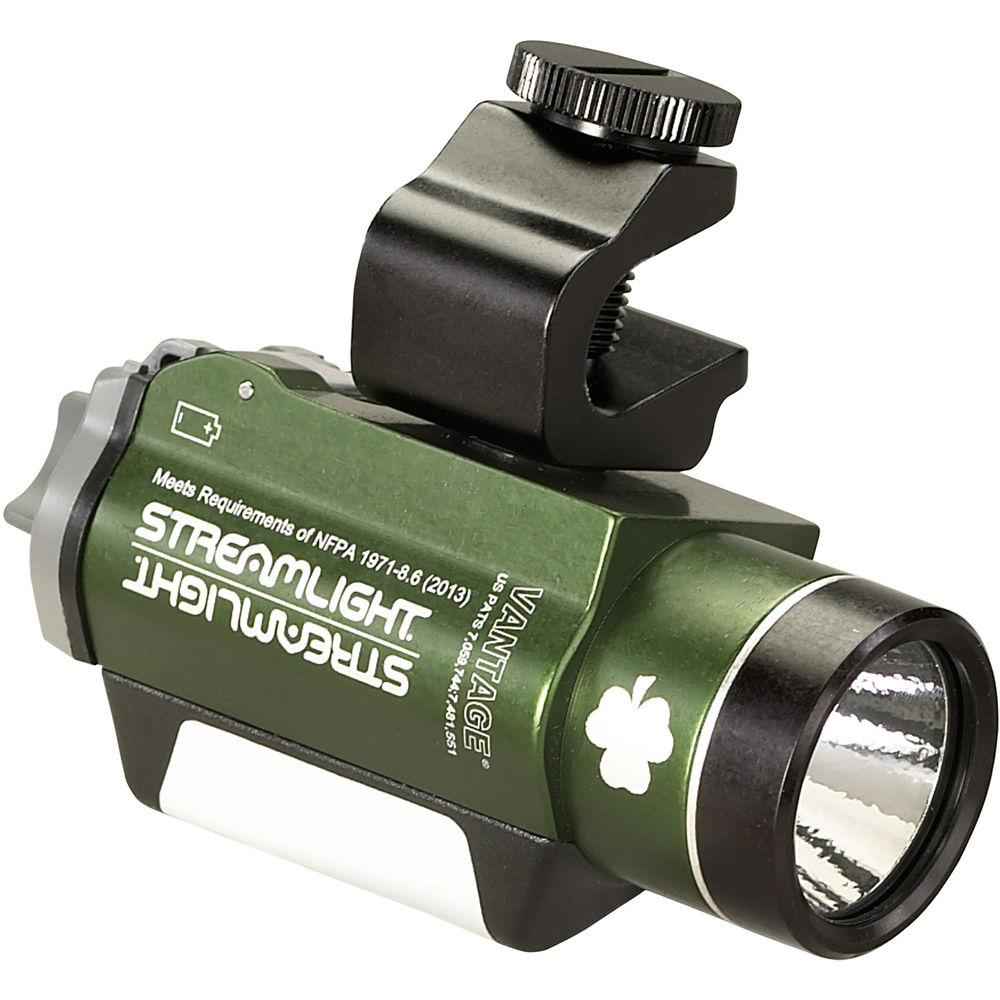 Streamlight Vantage Helmet Light with Green Taillight
