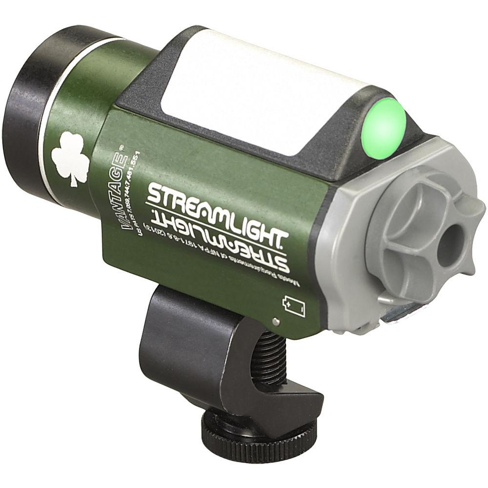 Streamlight Vantage Helmet Light with Green Taillight