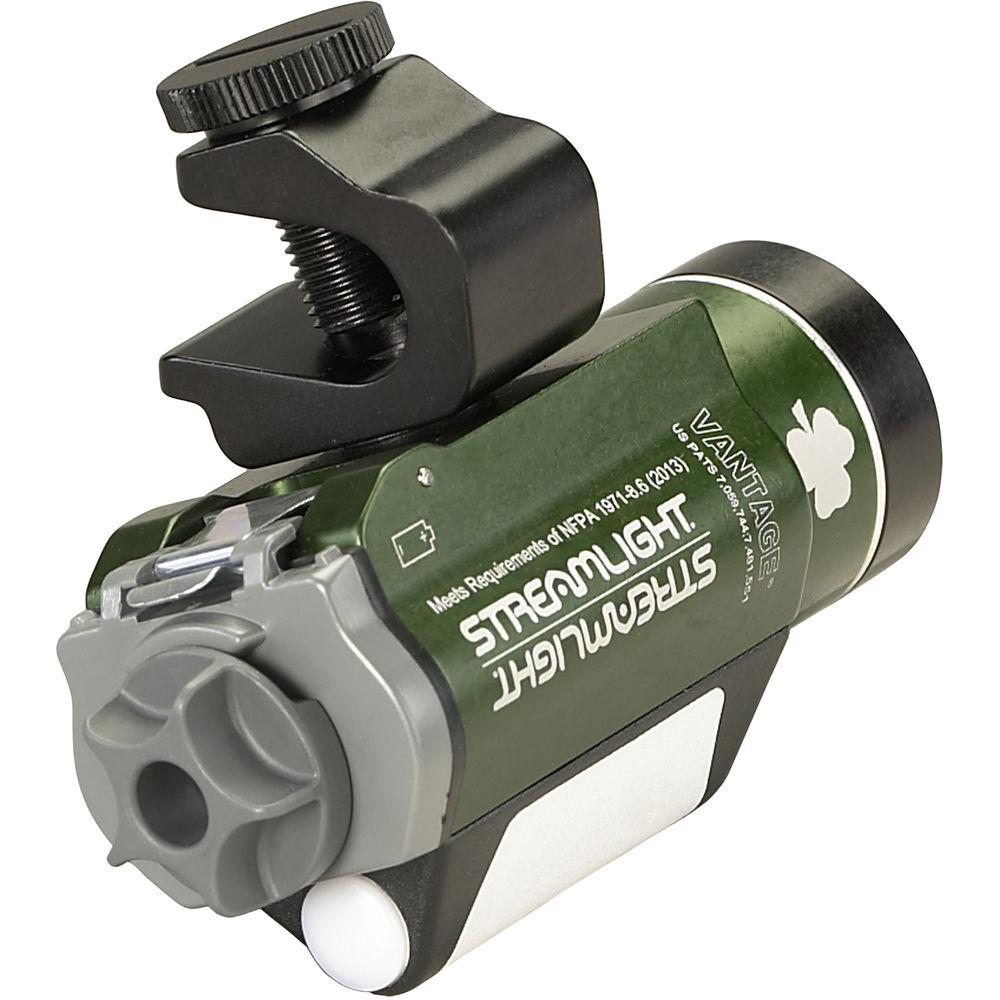 Streamlight Vantage Helmet Light with Green Taillight