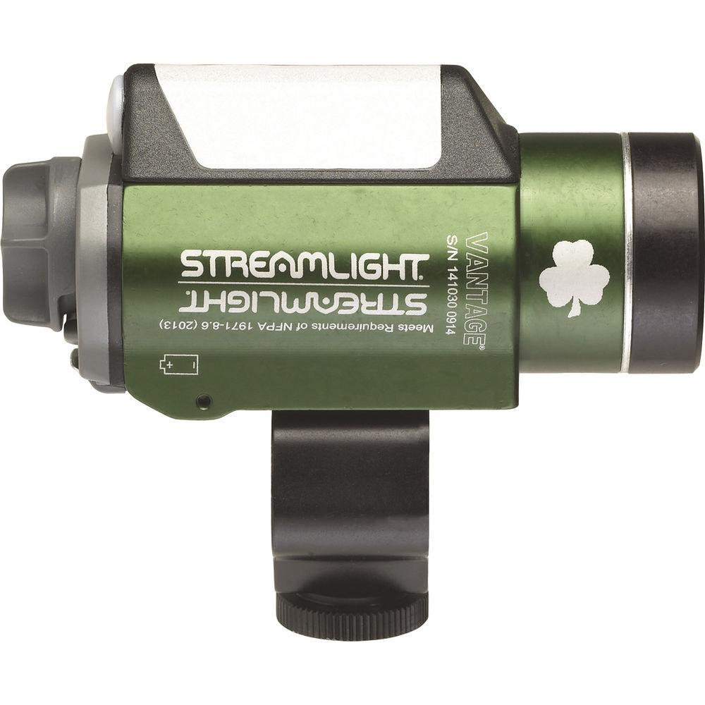 Streamlight Vantage Helmet Light with Green Taillight