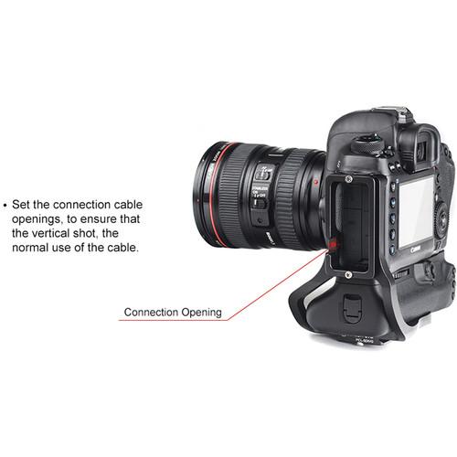 Sunwayfoto L-Plate for Canon 5D Mark IV with Battery Grip