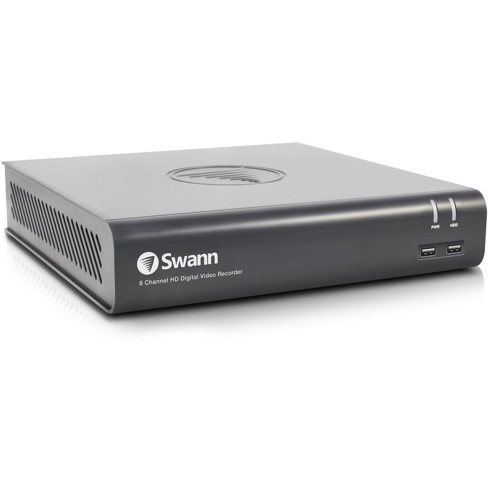 Swann 8-Channel 1080p DVR with 1TB HDD & 8 1080p Outdoor Night Vision Bullet Cameras