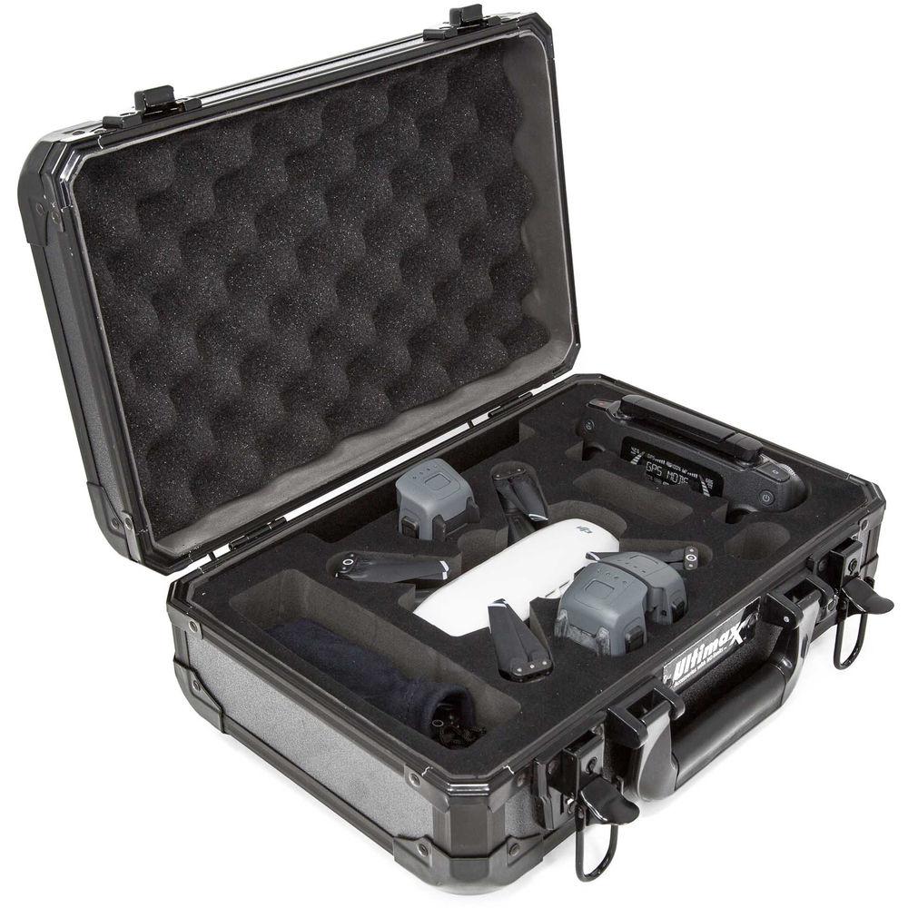 Ultimaxx Aluminum Carry Case for DJI Spark with Fly More Combo