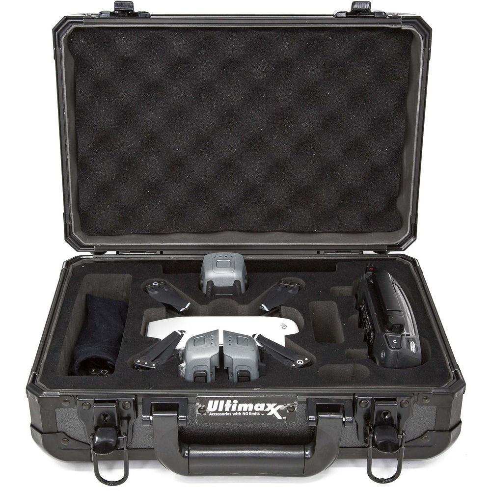 Ultimaxx Aluminum Carry Case for DJI Spark with Fly More Combo