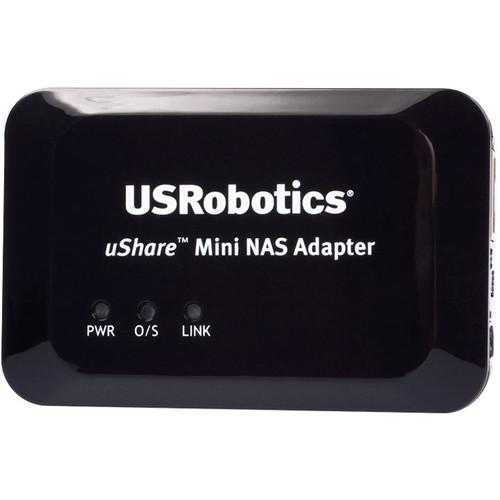 US Robotics uShare Mini NAS Adapter, US, Robotics, uShare, Mini, NAS, Adapter