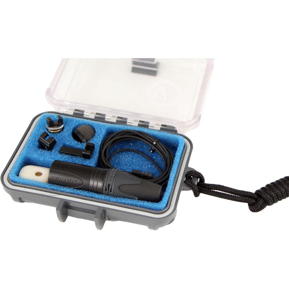 Voice Technologies VT500 Omnidirectional Lavalier Microphone with Hardwired 3-Pin XLR Connector