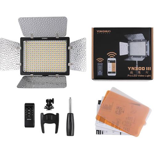 Yongnuo 300-IIIW LED On-Camera Video Light
