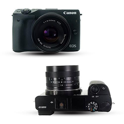 7artisans Photoelectric 50mm f 1.8 Lens for Canon EF-M