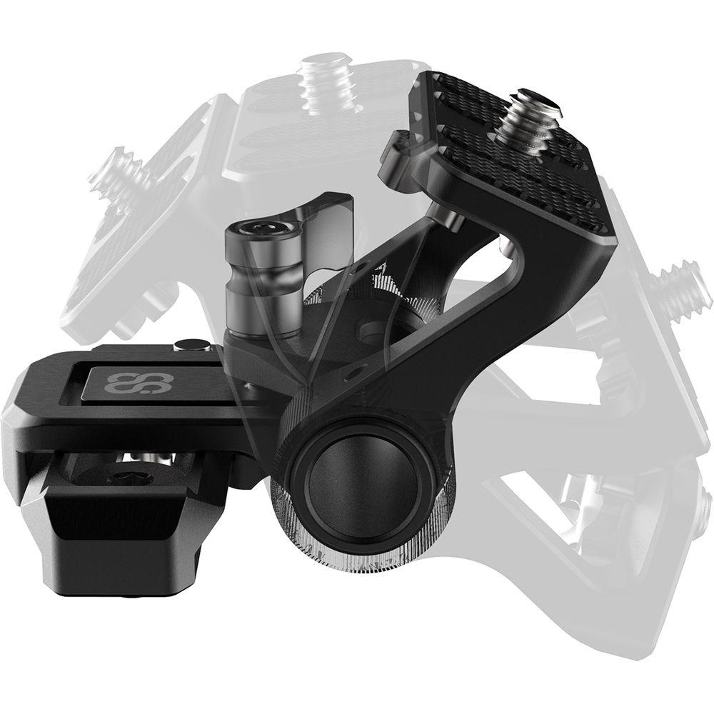 8Sinn Monitor Holder with 1 4"-20 Mounting Thread and 2.4" NATO Safety Rail