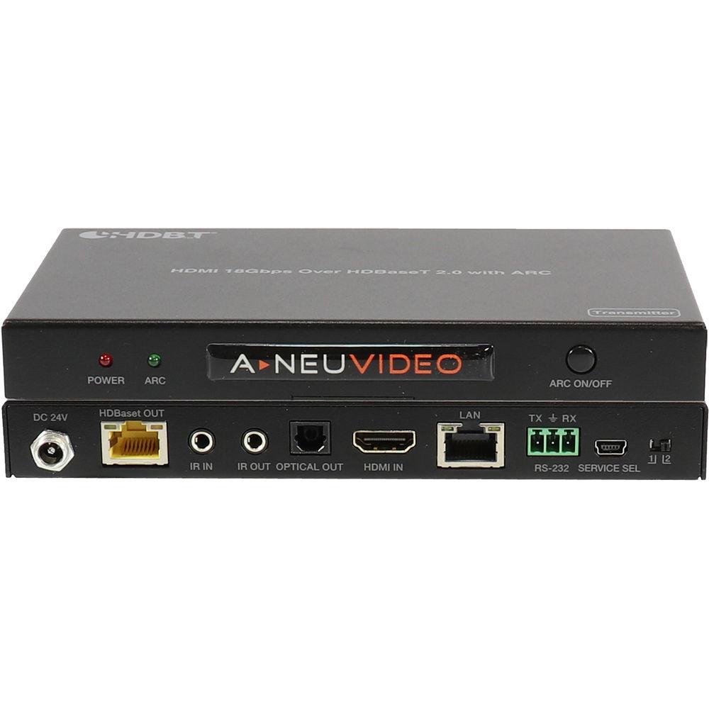 A-Neuvideo 4K HDMI HDR Transmitter Receiver over Category 6 Cable with ARC