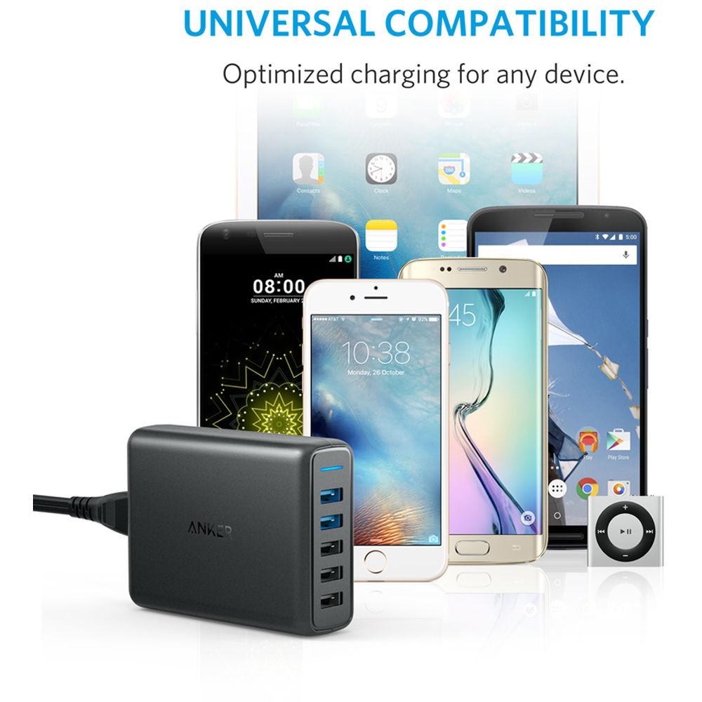 ANKER PowerPort Speed 5 5-Port USB Charger