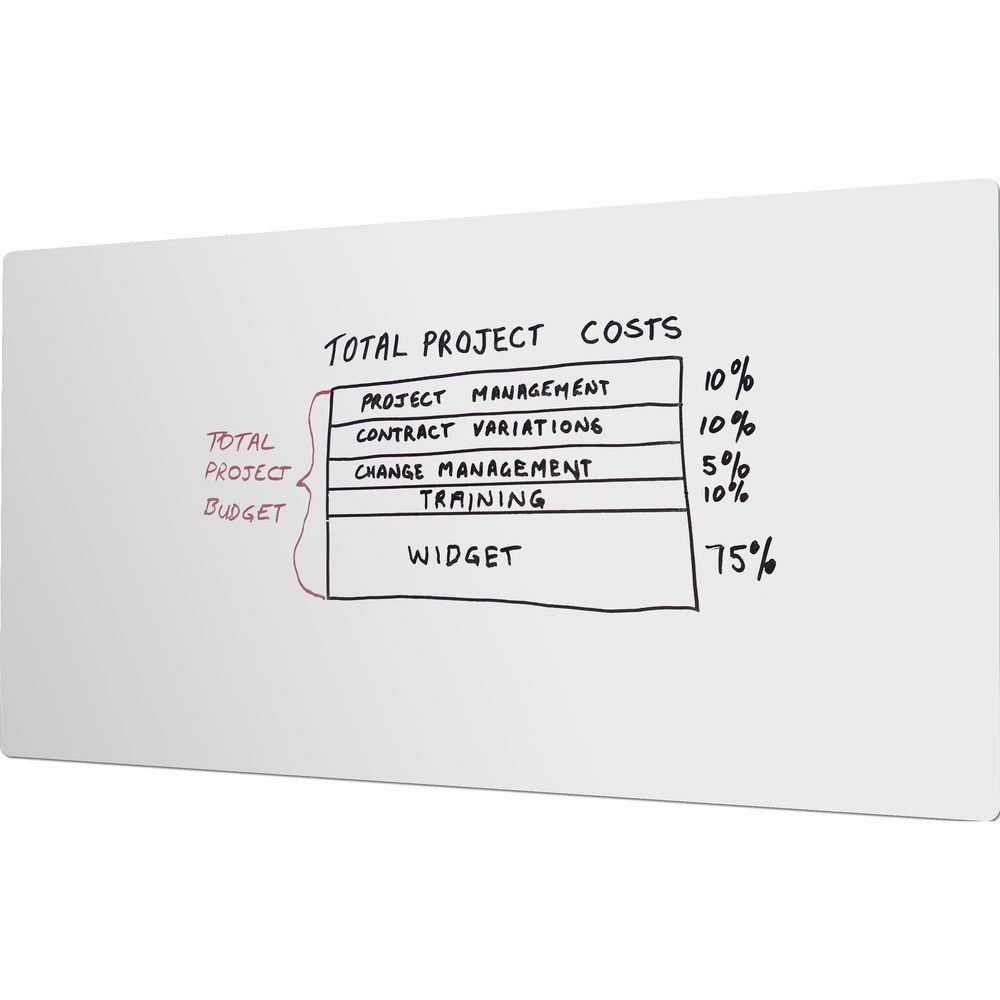 Best Rite Elemental Frameless Magnetic Whiteboard