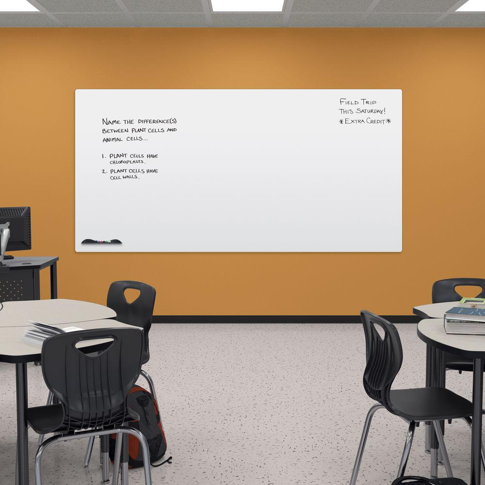 Best Rite Elemental Frameless Magnetic Whiteboard
