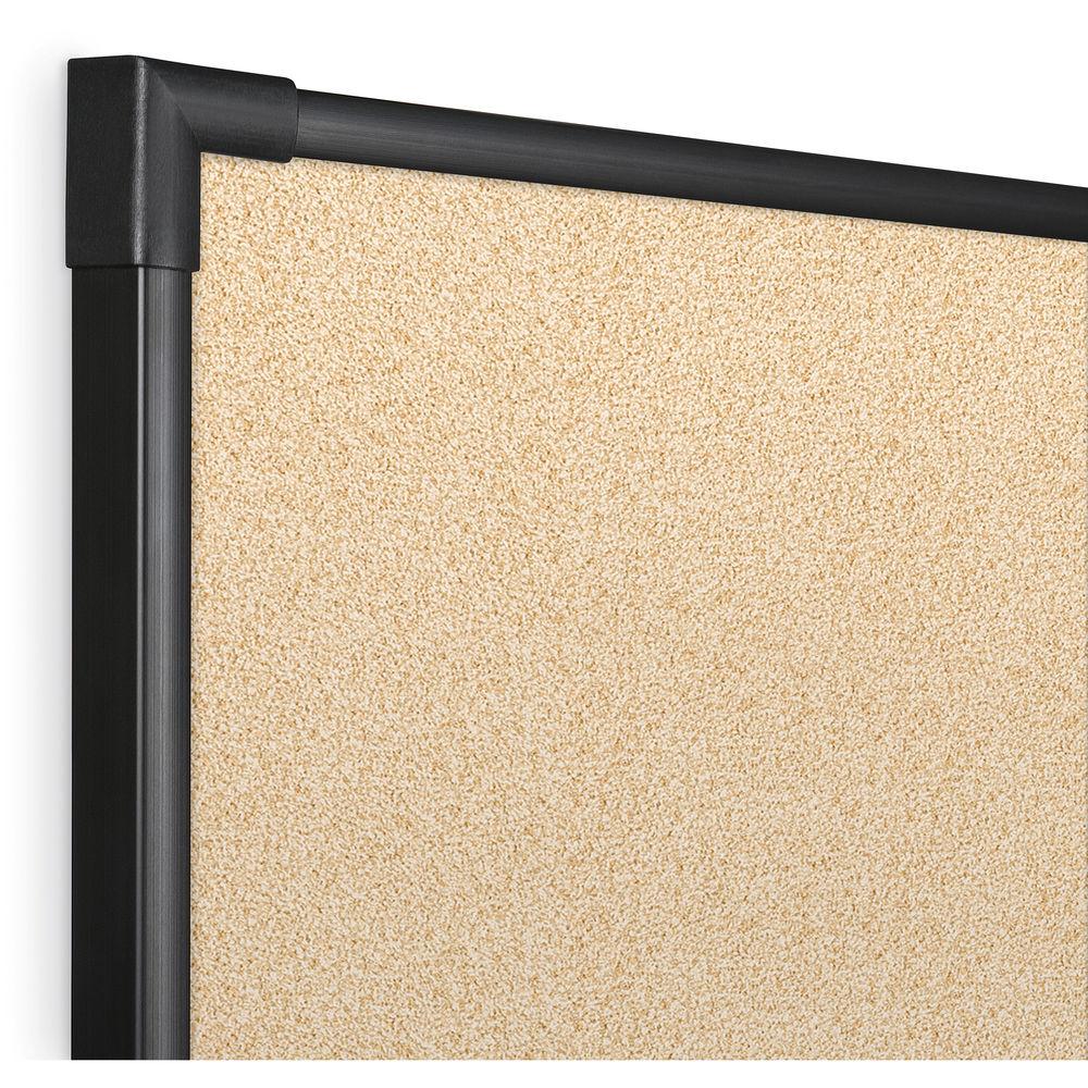Best Rite Pebbles Vinyl Tackboard with Black Ultra-Trim