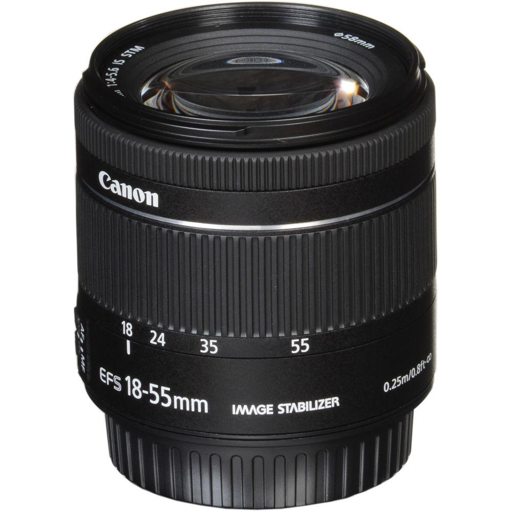 Canon EF-S 18-55mm f 4-5.6 IS STM Lens