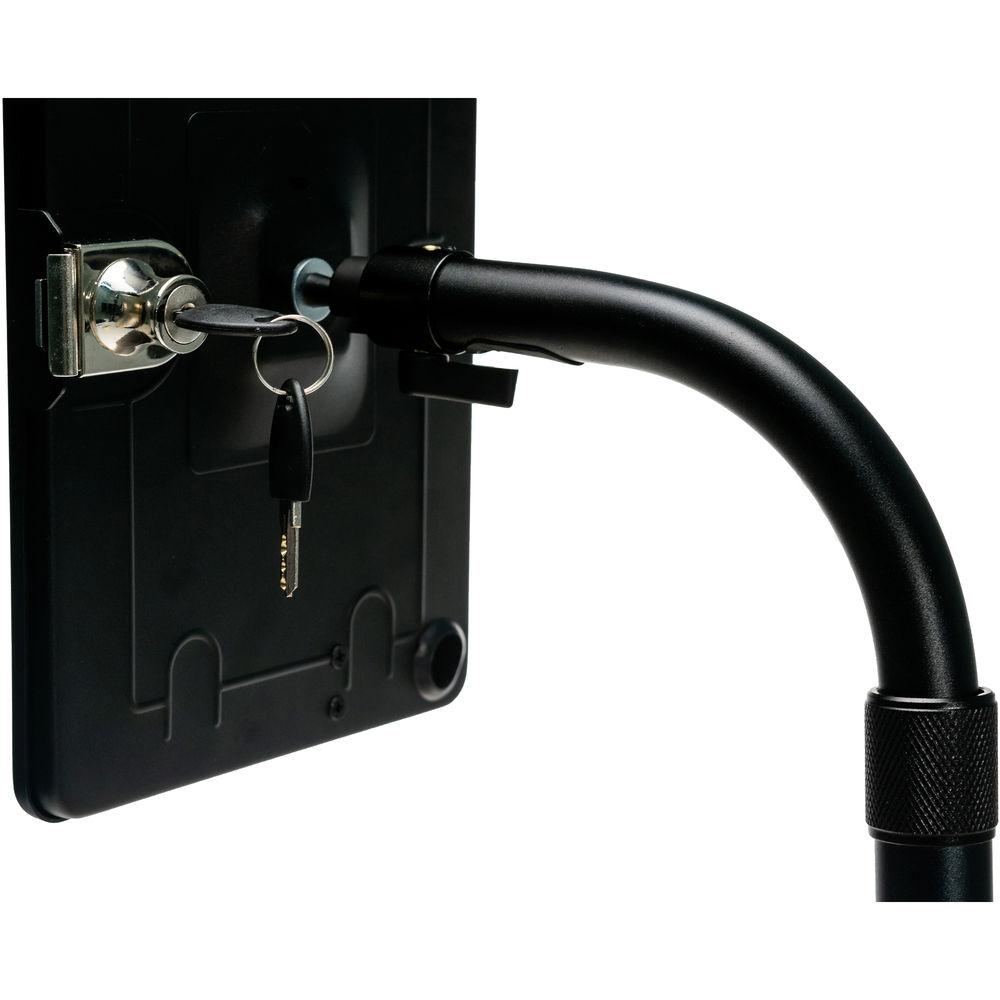 CTA Digital PAD-HAT9E Height-Adjustable Tabletop Security Elbow Mount for iPad, iPad Air, and iPad Pro 9.7"