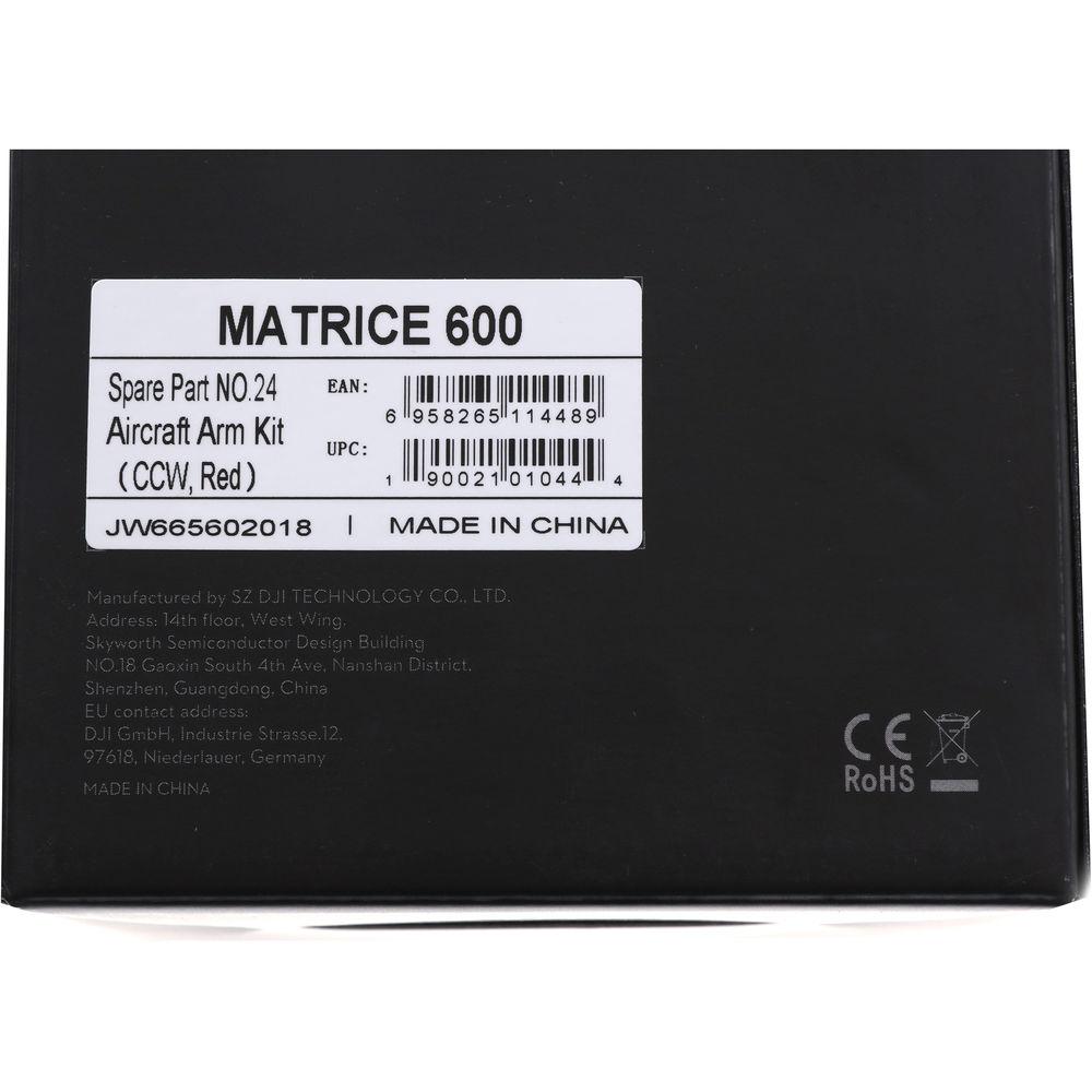 DJI Aircraft Arm Kit for Matrice 600 Hexacopter