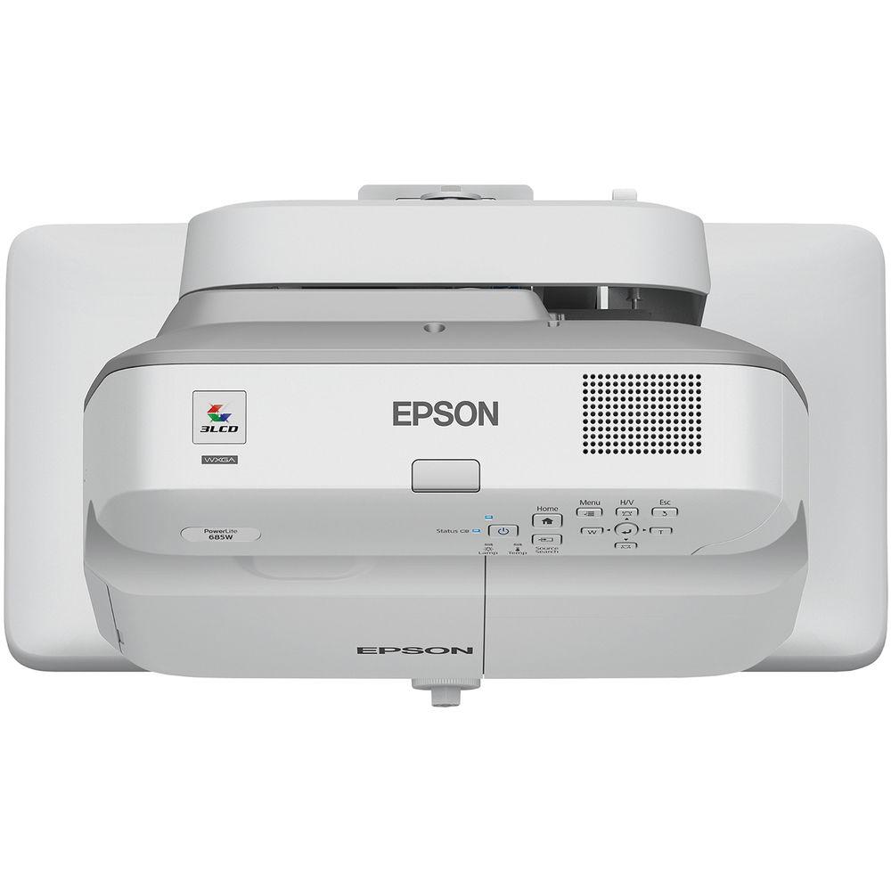 Epson PowerLite 685W 3500-Lumen WXGA Ultra-Short-Throw 3LCD Projector
