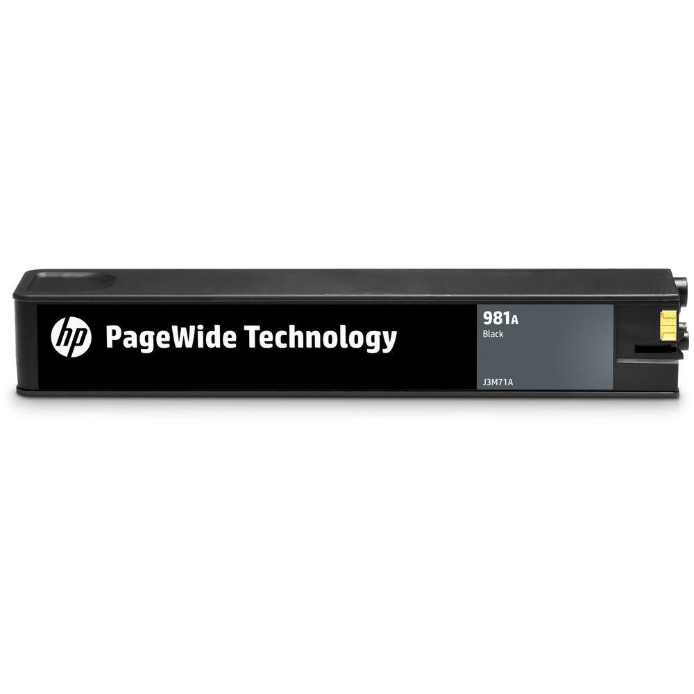 HP 981A Black PageWide Ink Cartridge, HP, 981A, Black, PageWide, Ink, Cartridge