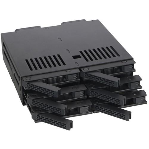 Icy Dock ExpressCage 6-Bay 2.5" SAS SATA Drive Cage for 5.25" Bay