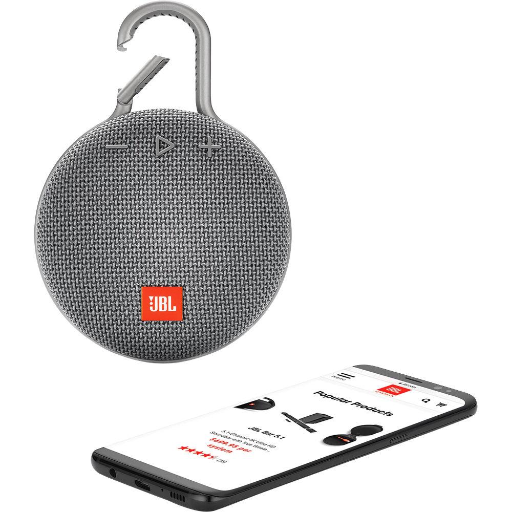 JBL Clip 3 Portable Bluetooth Speaker