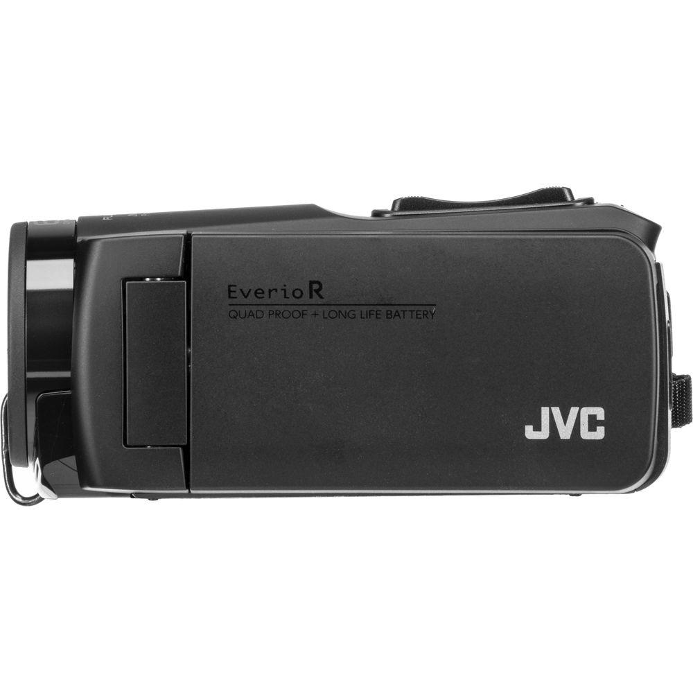 JVC Everio GZ-R460BUS Quad Proof HD Camcorder with 40x Optical Zoom