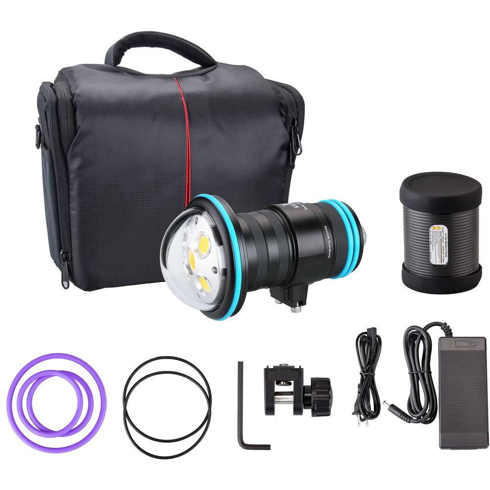 Kraken Sports Solar Flare Max Underwater Video Light