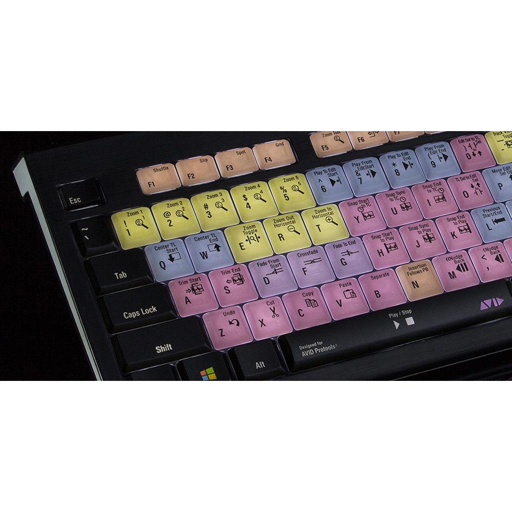 LogicKeyboard Avid Pro Tools Apple Backlit Astra American English Keyboard