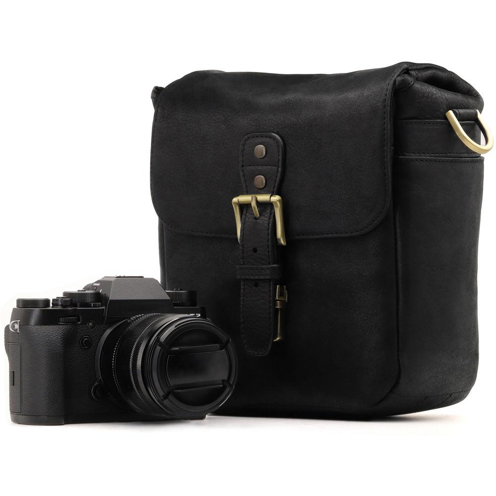 MegaGear Leather Camera Messenger Bag